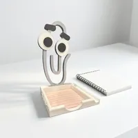 Clippy Desk Organizer With Note and Pen Holder Clippy Desk Organizer With Note and Pen Holder