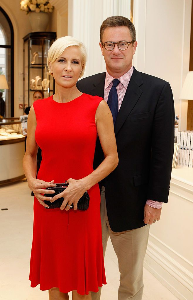 Joe Scarborough and Mika Brzezinski.