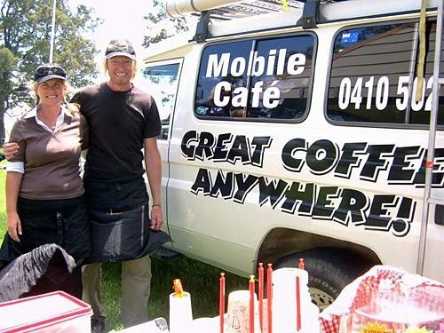 A mobile cafe