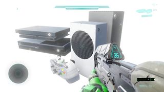 Xbox Series X, S, and more in Halo 5 Forge.