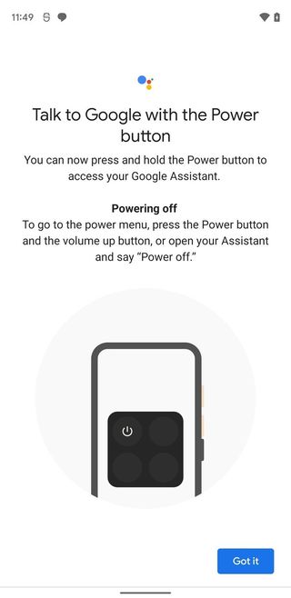 Google Assistant Power Off Android
