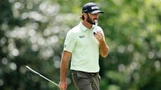 Max Homa during round one of The Masters in 2025