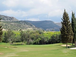 Windsails overlook the course at Secret Valley