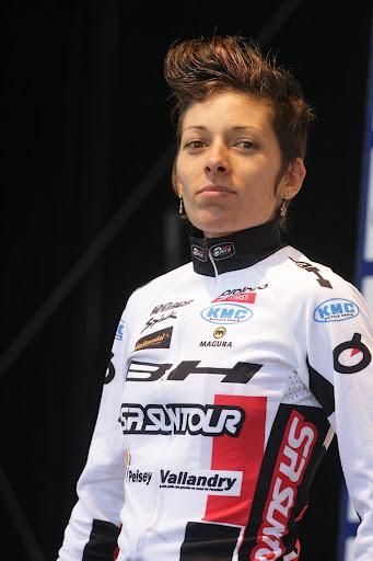 Lucie Chainel (BH Suntour Peisey-Vallandry), Silver medal in team relay and Women Elite