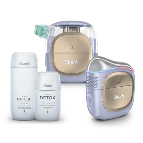 Shark Facialpro Glow. the Uk's First At-Home Facial; Pore Extraction, Hydration &amp;amp; Dual Temp-Sculpting for Instant Glow. Developed With Dermatologists for Spa-Level Results in 10 Minutes. Fh320ukpl