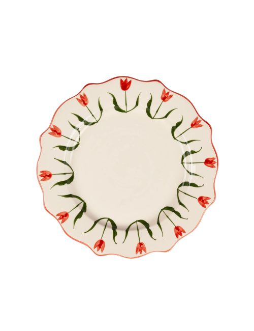 Fan Fan Dinner Plate