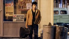 Timothée Chalamet stars as Bob Dylan in A Complete Unknown