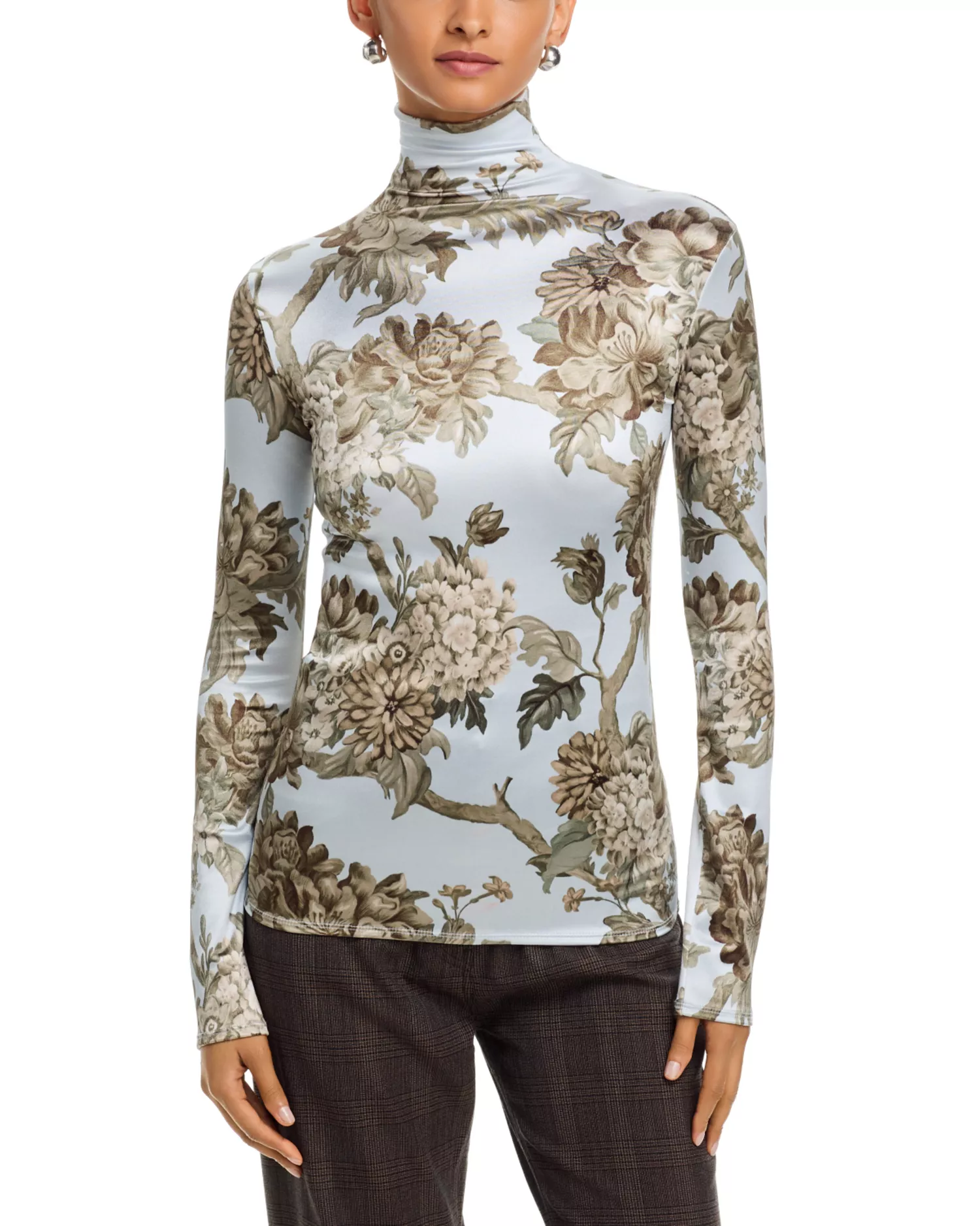 Printed Long Sleeve Top