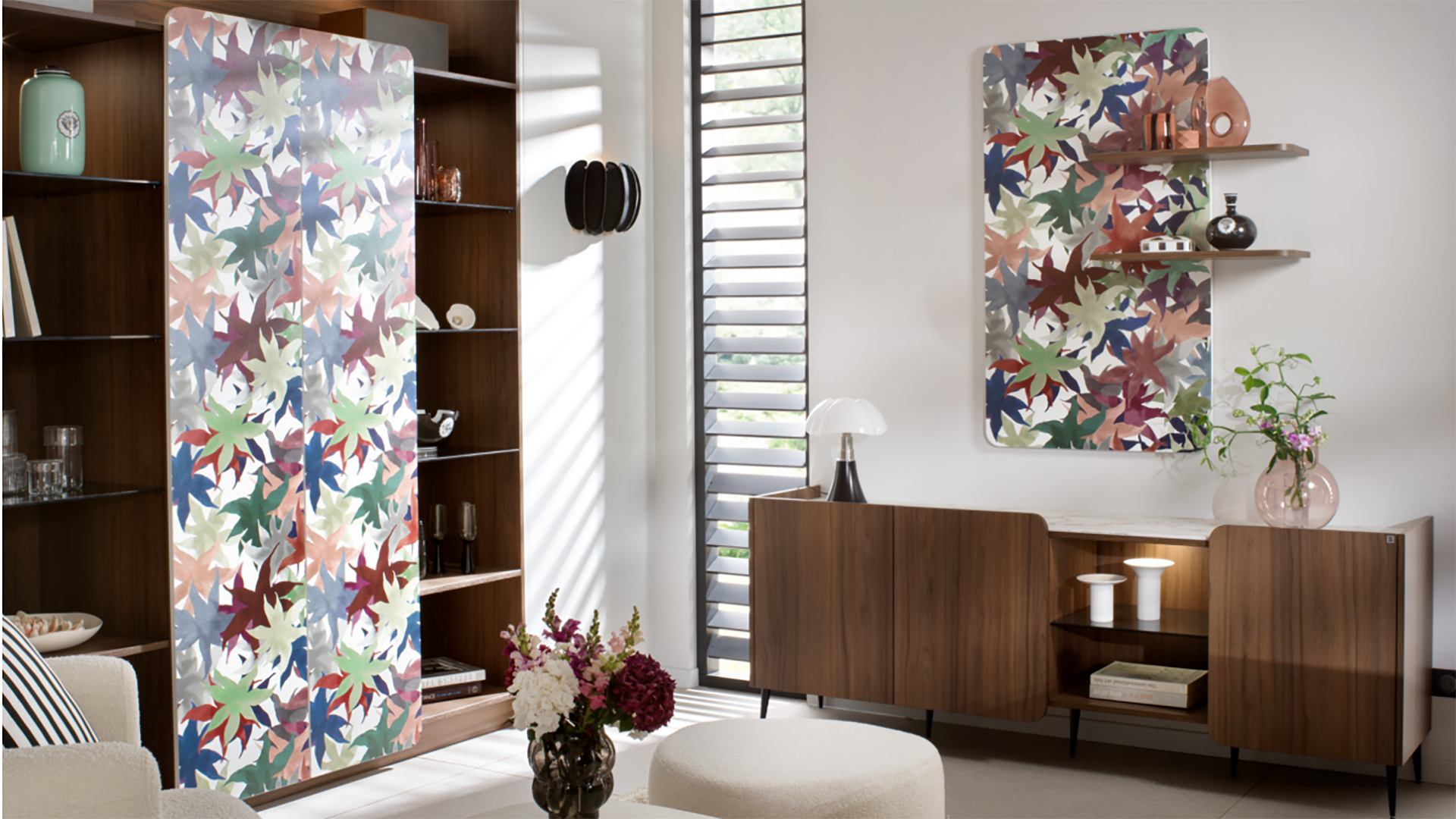 Floral cabinetry