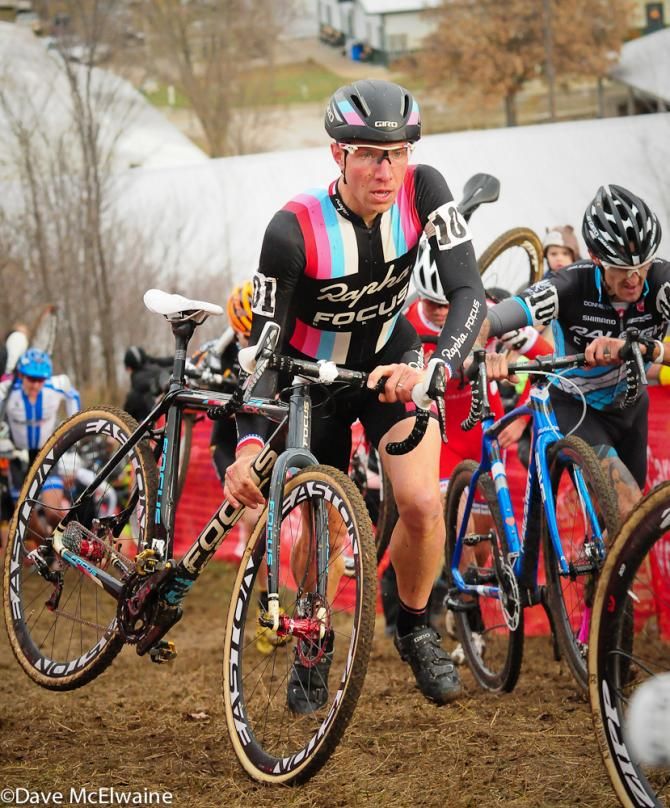 Jeremy Powers (Rapha Focus) seemed to miss another early breakaway