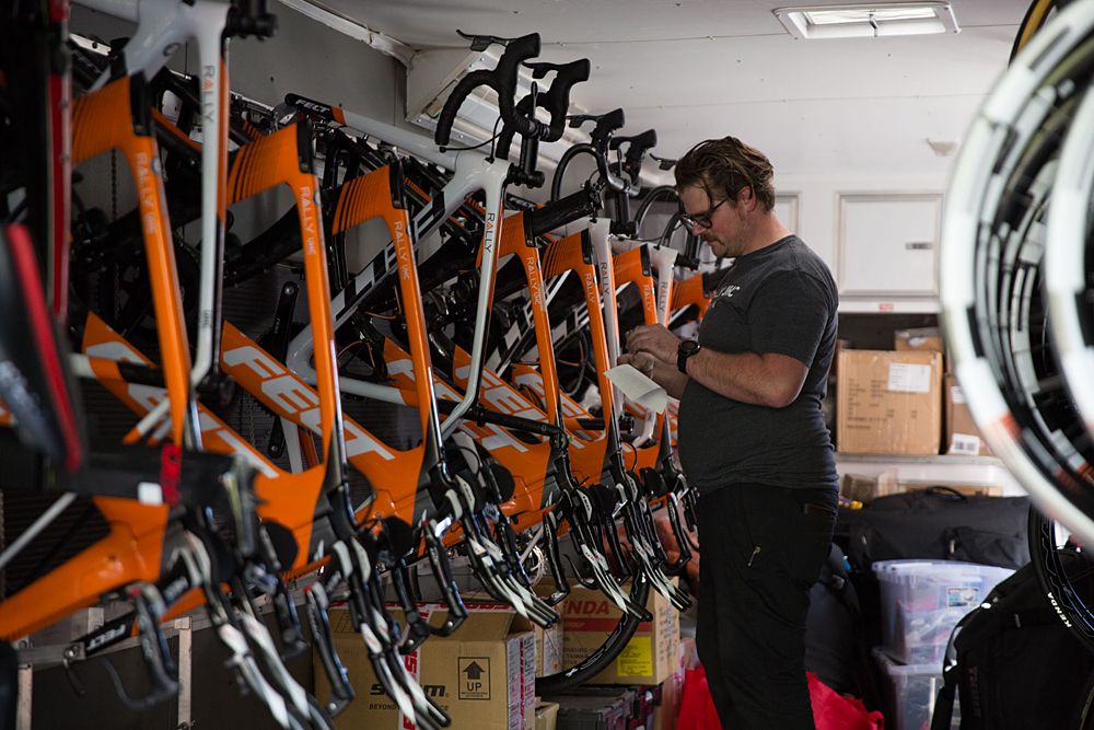 Rally UHC Cycling meet for a mini-camp in California to kick off the 2019 season