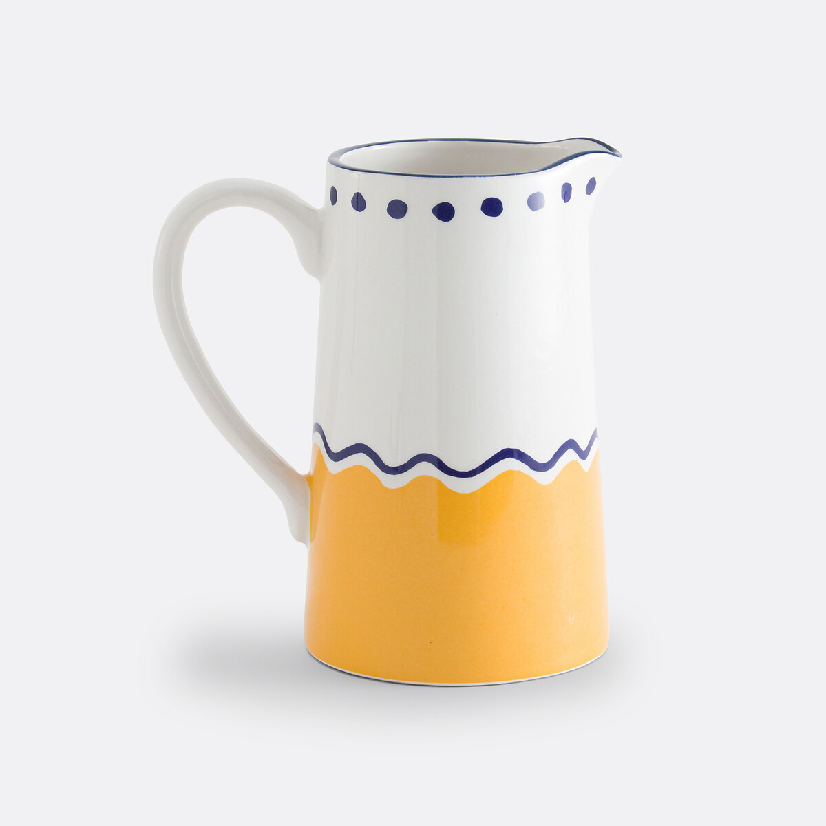 Olympe Patterned Earthenware Carafe