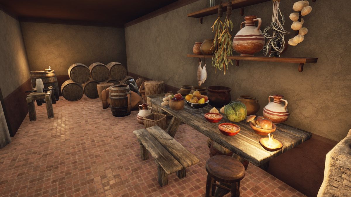 Food and details in The Forgotten City