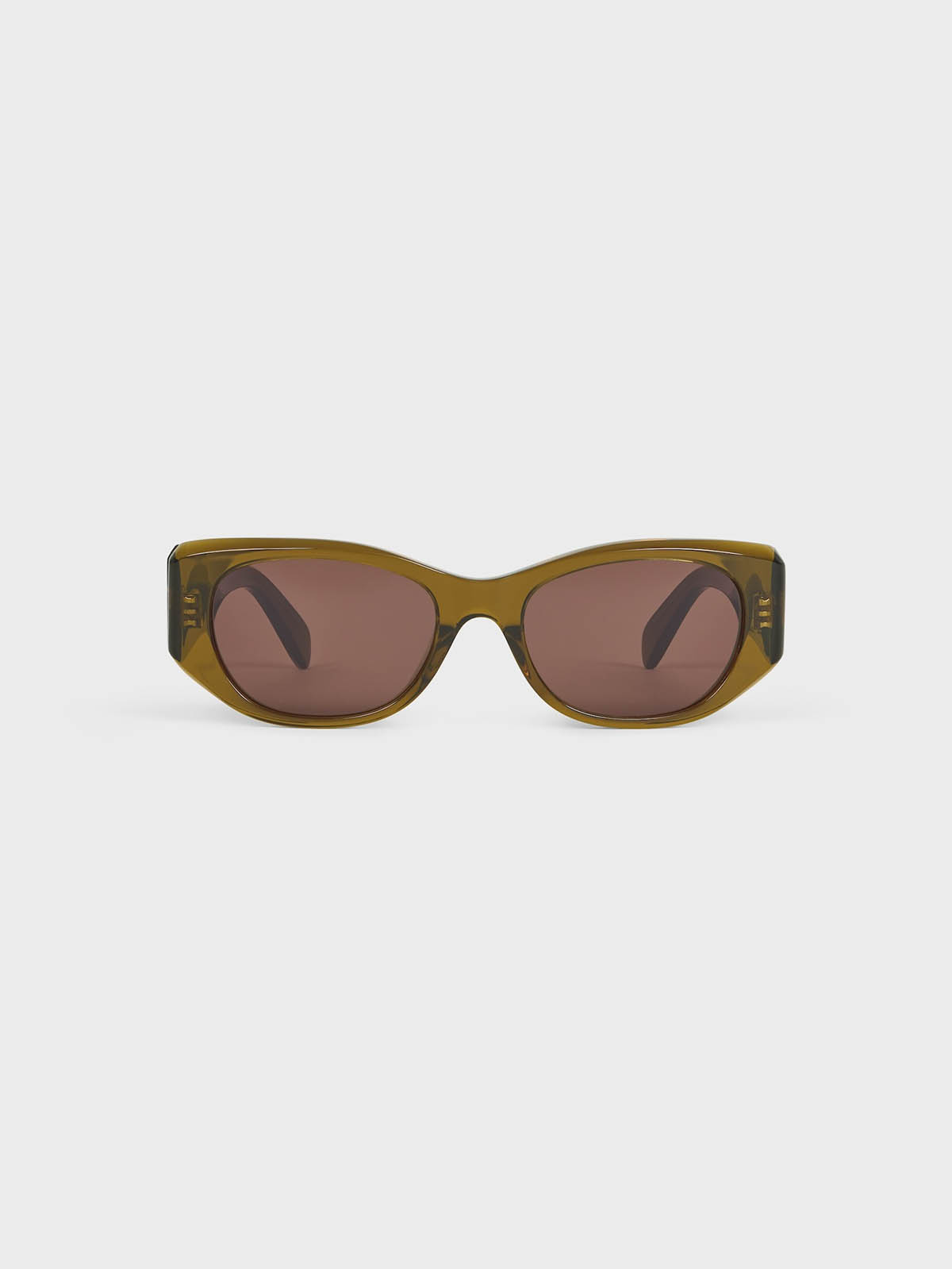 Rectangular S329 Sunglasses in Acetate