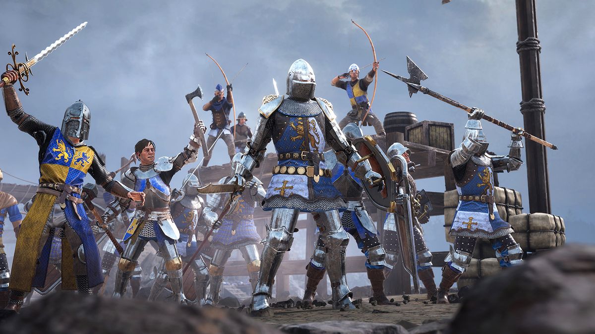 A group of Knights in Chivalry 2