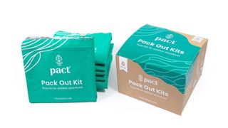 PACT Outdoors Pack out kit on white background