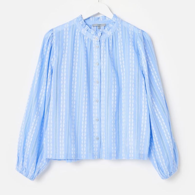 Oliver Bonas, blue blouse