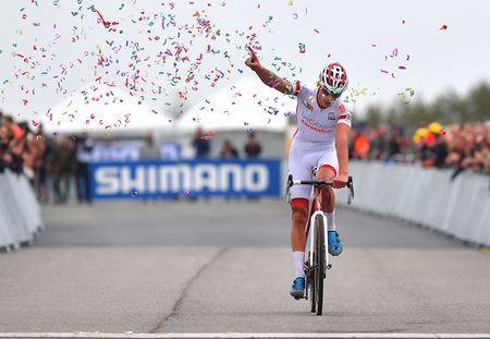 Mathieu Van Der Poel (Beobank-Corendon) wins World Cup Koksijde