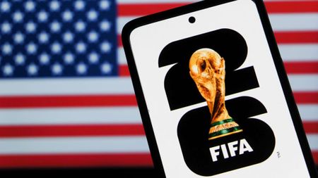 In this photo illustration, the 2026 FIFA World Cup
