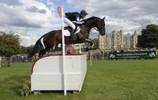 Jonathan Jock Paget riding CLIFTON PROMISE during the cross country phase of The Land Rover Burghley Horse Trials, Stamford UK, September, 2013