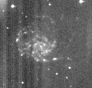  M101 Spiral Seen by Chang'e Moon Lander