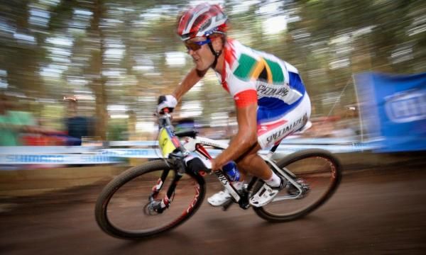 Burry Stander (Specialized) was the home crowd favorite but had a bad crash