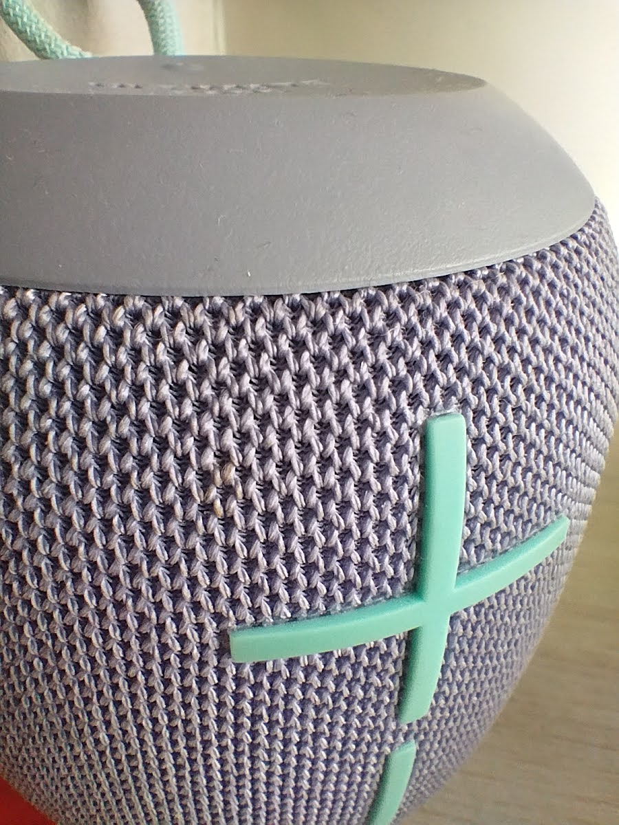Close up image of speaker taken with Moto G53 5G