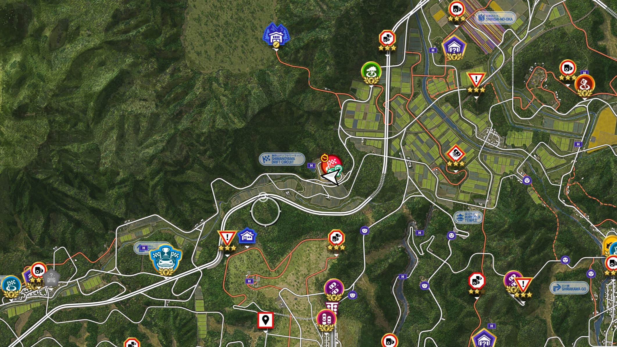 Forza Horizon 6 Shimanoyama treasure hunt - Drift track