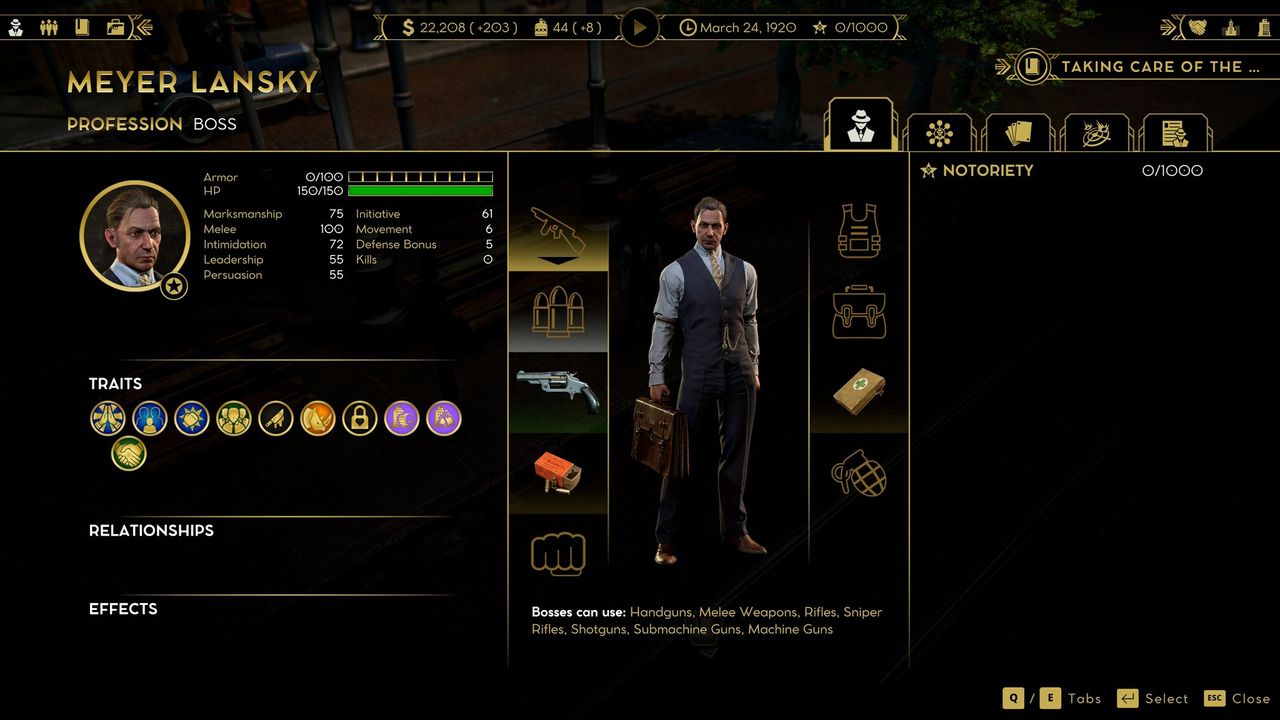 Empire Of Sin Make It Count Screenshot