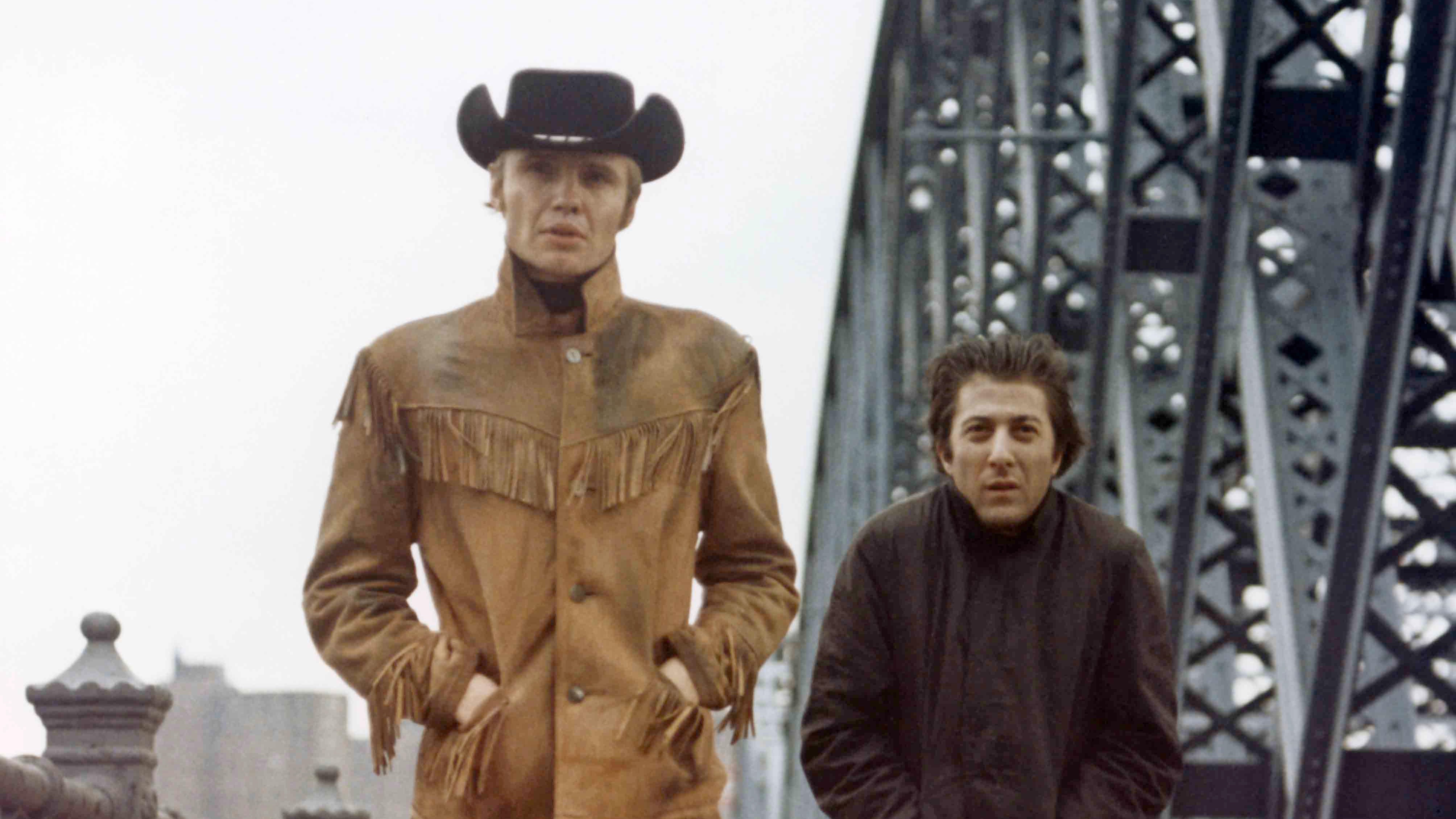 Jon Voight and Dustin Hoffman in Midnight Cowboy