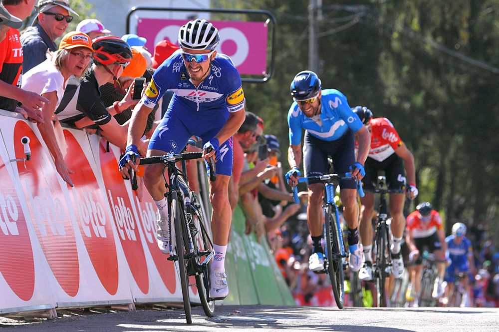 Julian Alaphilippe wins Fleche Wallonne 2018