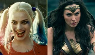 Wonder Woman Harley Quinn Gal Gadot Margot Robbie