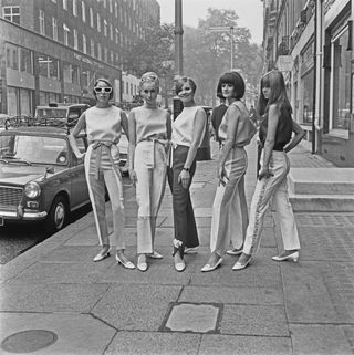 60s fashion - trousers