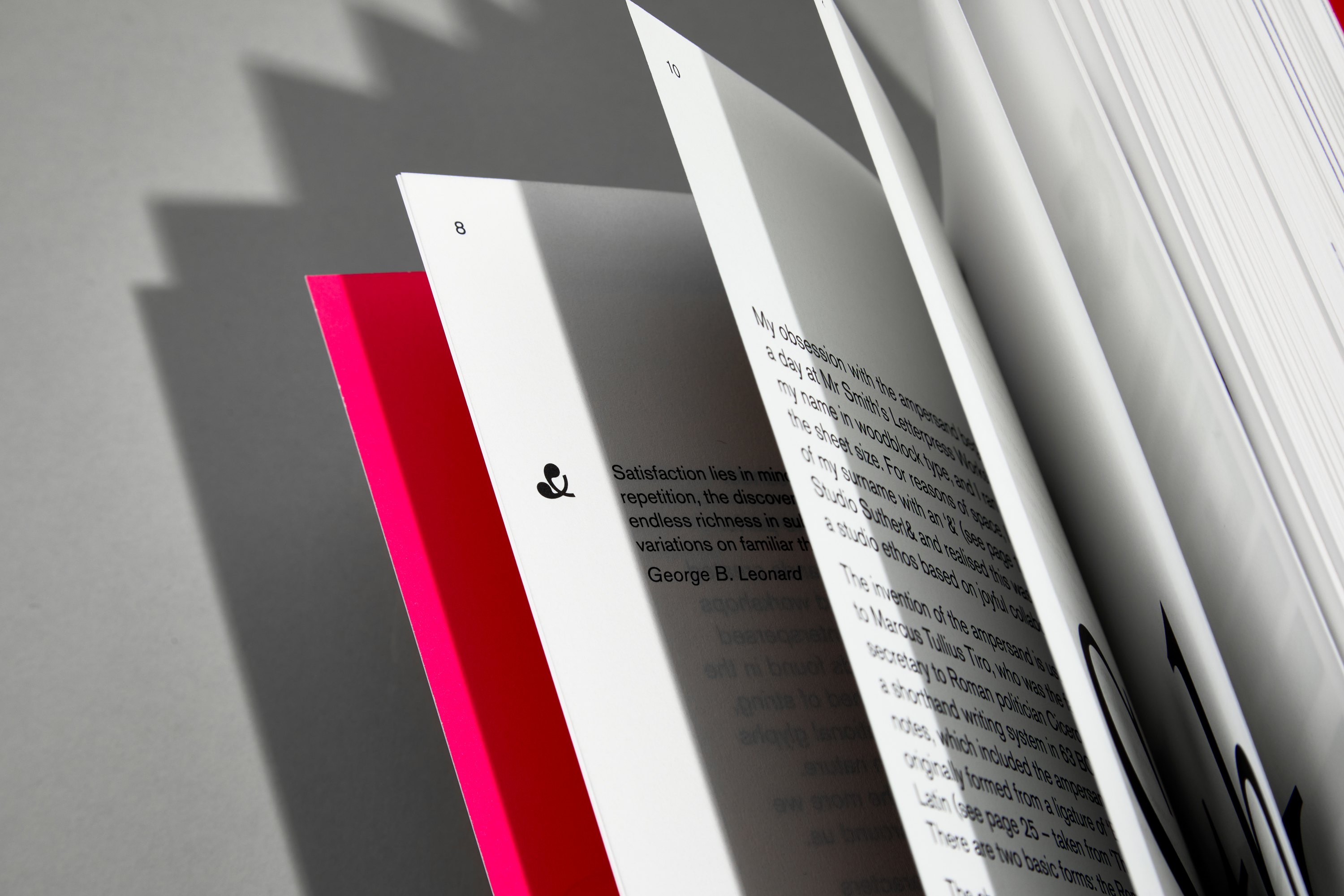 A Collaboration of ampersands book project