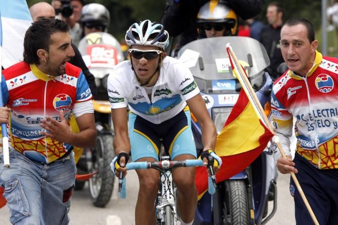 Alberto Contador conquered the Angliru and the Vuelta a Espana in 2008.