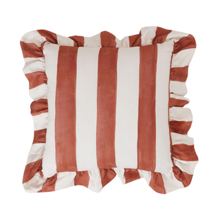 Pure Cotton Striped Cushion from the M&S Collection