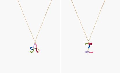 Bea Bongiasca initial necklaces