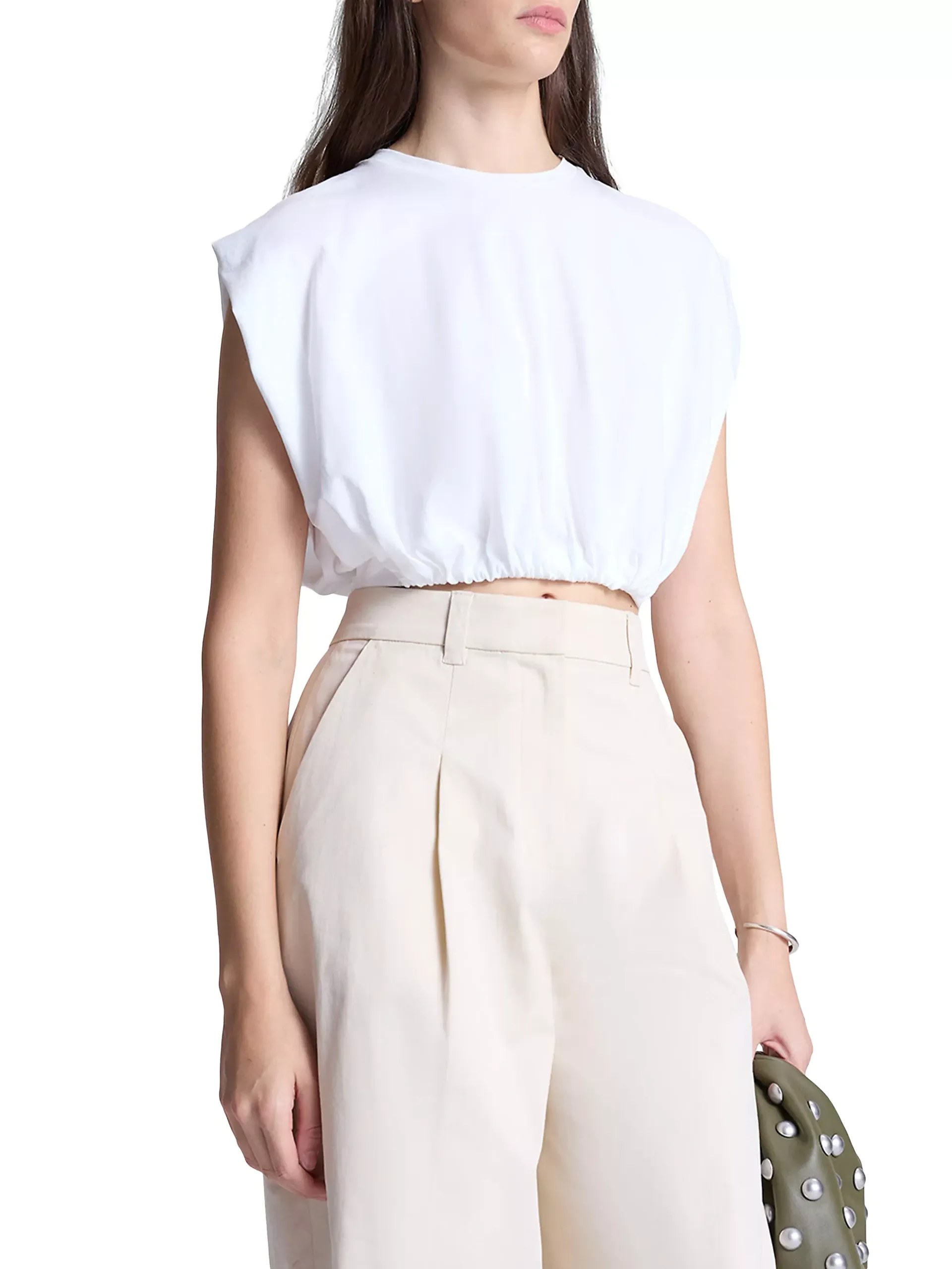Billie Cotton Cropped T-Shirt