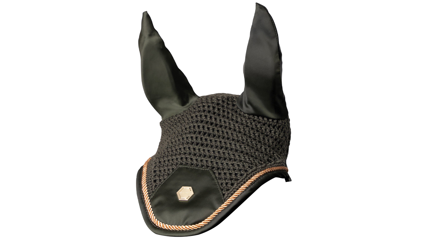 Coldstream Marygold ear bonnet for horses