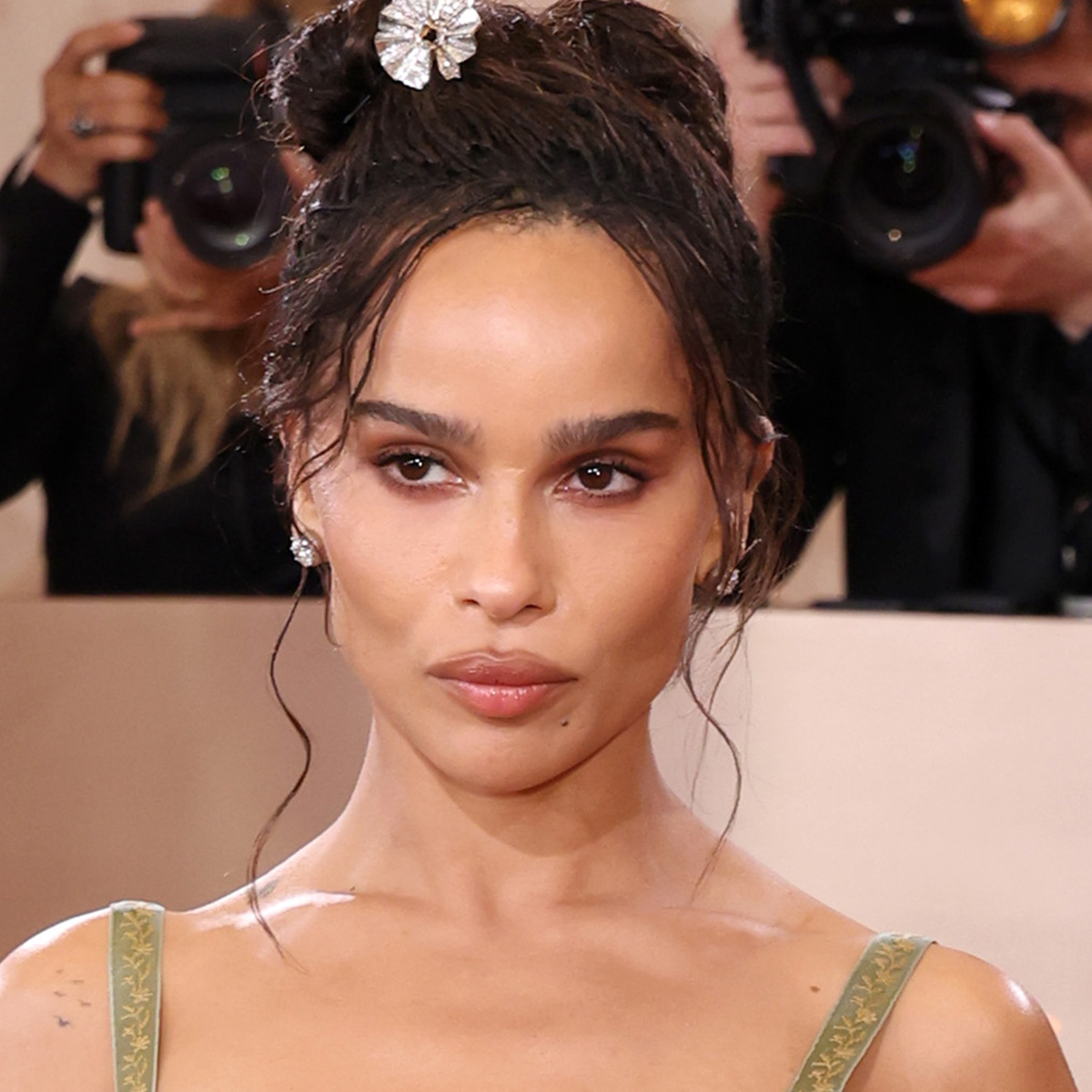 BEVERLY HILLS, CALIFORNIA - JANUARY 11: (FOR EDITORIAL USE ONLY) Zo&euml; Kravitz attends the 83rd Annual Golden Globe Awards at The Beverly Hilton on January 11, 2026 in Beverly Hills, California. 