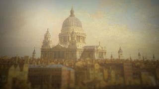 A painting of St Pauls