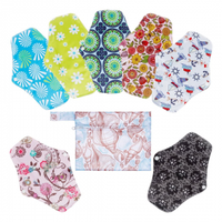 Rovtop Reusable Washable Sanitary Pads | £13.98Get 7 reusable and colourfully patterned sanitary towels with a handy wash bag included. Made from antibacterial charcoal bamboo fibre, these pads are waterproof, super-absorbent, soft-to-skin and machine washable.