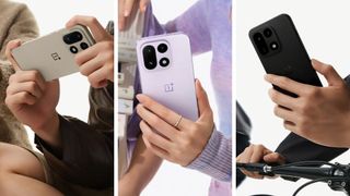 The OnePlus 15 in three colors