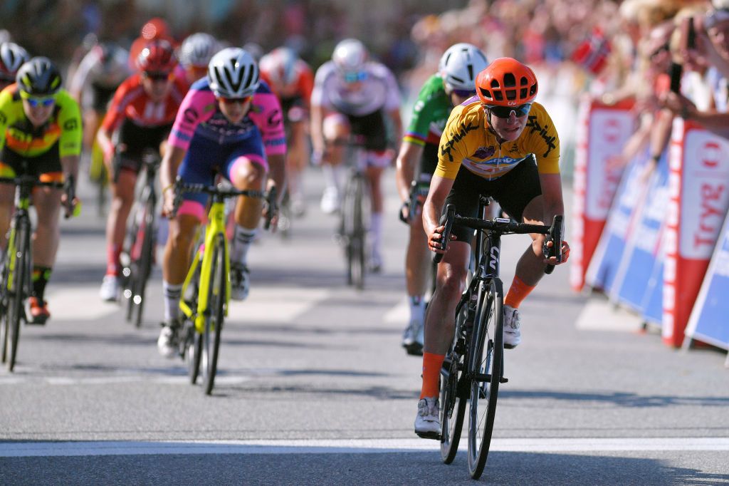 Marianne Vos (CCC-Liv) wins the final stage and overall Ladies Tour of Norway