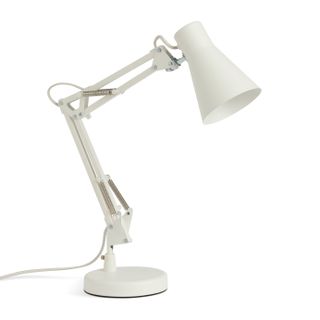 Habitat Swing Arm Desk Lamp - White