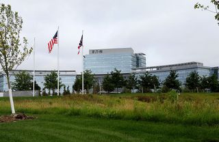 Outside of Eaton Corporation World Headquarters on June 19, 2015 in Beachwood, Ohio