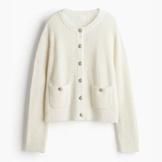 Rib-Knit Cardigan