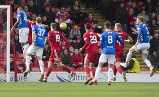 Aberdeen v Rangers – William Hill Scottish Cup – Quarter Final – Pittodrie Stadium