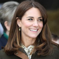 dublin, ireland march 04 uk out for 28 days catherine, duchess of cambridge visits teagasc research farm’s on march 04, 2020 in carlow, ireland the duke and duchess of cambridge are undertaking an official visit to ireland between tuesday 3rd march and thursday 5th march, at the request of the foreign and commonwealth office photo by james whatlingpoolsamir husseinwireimage