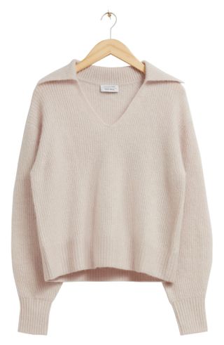 Wool & Mohair Blend Sweater